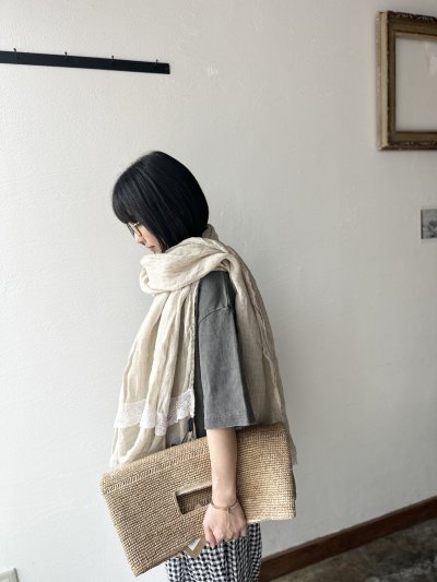 画像1: Made in Mada マダガスカル バッグ HADRIEN