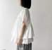 画像7: grin 100/2ボイル ギャザーシャツ (7)