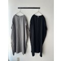 prit 60/1フレンチリネン スリーブレスビッグワンピース