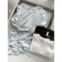 prit 80/1シアーハイツイストフライス クルーネック【クリックポスト（185円）発送可能】
