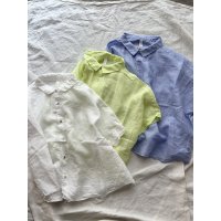 prit 160/1ラミー ５分袖レギュラービッグシャツ 【クリックポスト（185円）発送可能】
