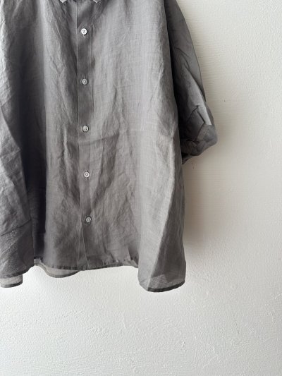 画像7: prit 160/1ラミー ５分袖レギュラービッグシャツ 【クリックポスト（185円）発送可能】