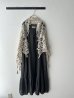 画像1: Vlas Blomme タッセルバテンレースショール (1)