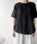 画像5: NATURAL LAUNDRY リネンサッカーストライプ T【クリックポスト（185円）発送可能】 (5)