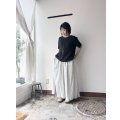 Luminaes 綿麻ピンチェック ハカマPT