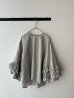 画像3: Gauze# FRILL SLEEVE BLOUSE (3)
