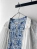 画像4: Véritécoeur LIBERTY PRINT ノースリーブワンピース (4)