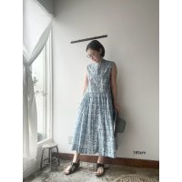 Véritécoeur LIBERTY PRINT ノースリーブワンピース
