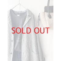 【再入荷】nouvelles du paradis トロワ天竺 デイリープリントT【クリックポスト（185円）発送可能】