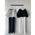 Gauze# KHADI COTTON LINEN GATHER BORRERO