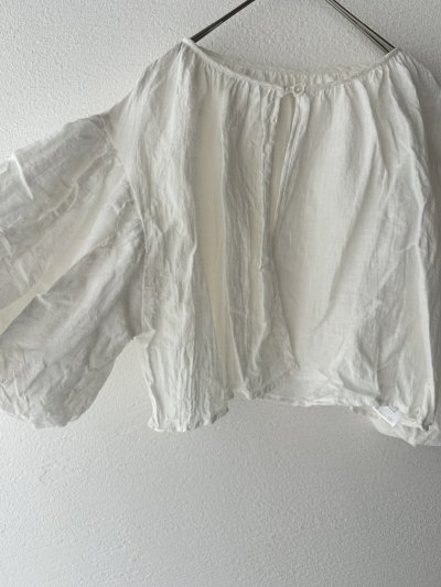 画像5: Gauze# KHADI COTTON LINEN GATHER BORRERO