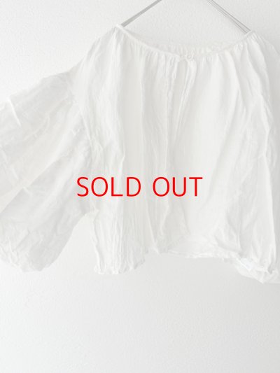 画像10: Gauze# KHADI COTTON LINEN GATHER BORRERO