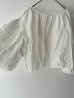 画像5: Gauze# KHADI COTTON LINEN GATHER BORRERO (5)