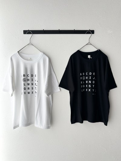 画像2: (g) TENJIKU PRINT Tee ALPHABET