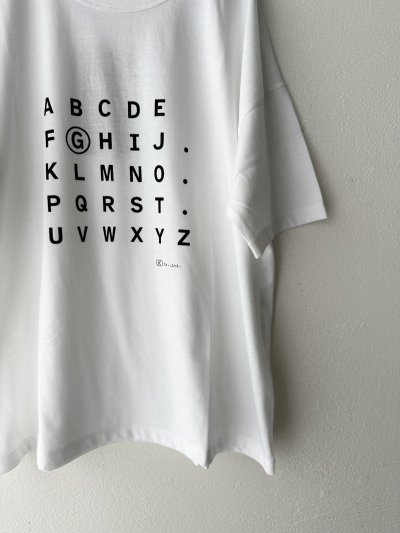 画像7: (g) TENJIKU PRINT Tee ALPHABET