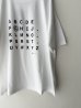 画像7: (g) TENJIKU PRINT Tee ALPHABET (7)