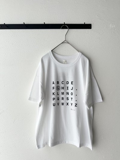 画像5: (g) TENJIKU PRINT Tee ALPHABET