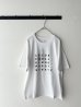 画像5: (g) TENJIKU PRINT Tee ALPHABET (5)