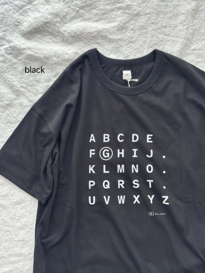 画像4: (g) TENJIKU PRINT Tee ALPHABET