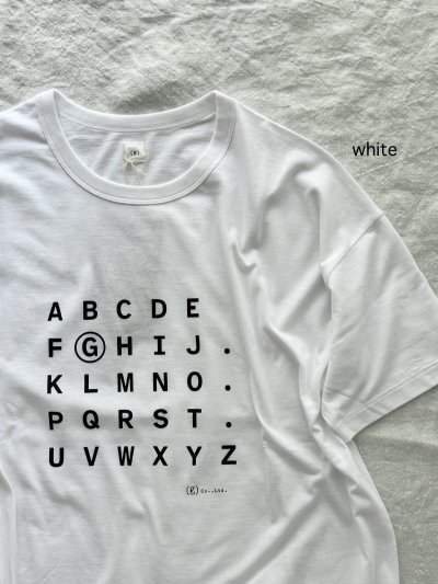 画像3: (g) TENJIKU PRINT Tee ALPHABET