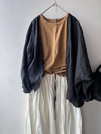 画像4: prit 160/1ラミー ワンボタンカーディガン 【クリックポスト（185円）発送可能】