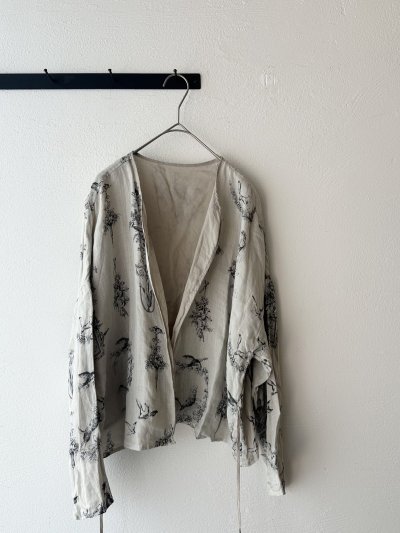 画像1: Gauze# FLorence ROBE reversible