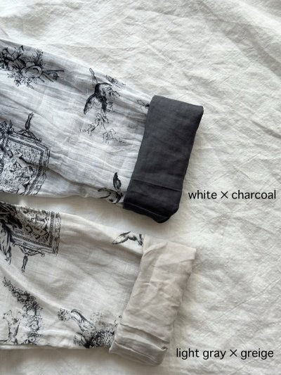 画像3: Gauze# FLorence ROBE reversible