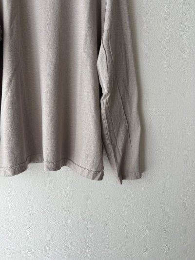 画像7: prit 30/1リサイクルムラ糸天竺クルーネックプルオーバー