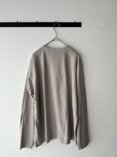 画像9: prit 30/1リサイクルムラ糸天竺クルーネックプルオーバー