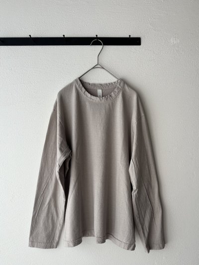 画像3: prit 30/1リサイクルムラ糸天竺クルーネックプルオーバー