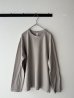 画像3: prit 30/1リサイクルムラ糸天竺クルーネックプルオーバー (3)