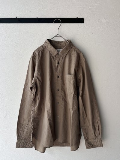 画像2: prit 80/1タイプライター レギュラーカラーシャツ