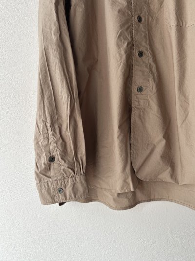 画像3: prit 80/1タイプライター バンドカラーシャツ