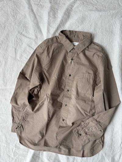 画像1: prit 80/1タイプライター レギュラーカラーシャツ