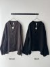 画像3: prit 25/1フレンチリネンツイル起毛 ノーカラージャケット (3)