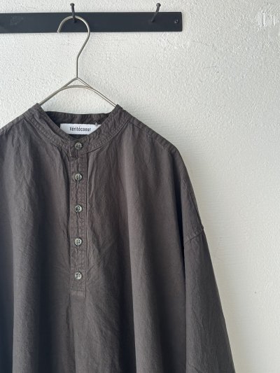 画像2: Véritécoeur ヘンリーネックシャツ