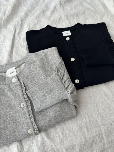 画像8: Gauze# TINY FRILL URAKE CARDIGAN