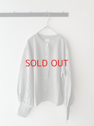 画像3: Gauze# TINY FRILL URAKE CARDIGAN