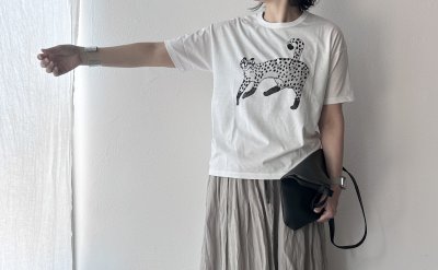 画像5: (g) TENJIKU PRINT Tee CHEETAH