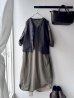 画像4: *sale40%off* grin オーガニックエーゲ海天竺 パフワンピース【レターパックプラス（600円）発送可能】 (4)