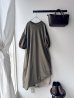 画像1: *sale40%off* grin オーガニックエーゲ海天竺 パフワンピース【レターパックプラス（600円）発送可能】 (1)