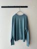 画像10: prit 2/32コットンウール12G天竺編み 2wayワイドカーディガン (10)