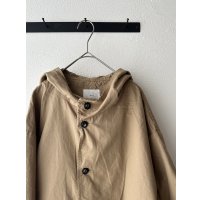 prit 甘撚オックス フーディーブルゾン