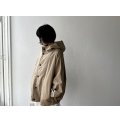 prit 甘撚オックス フーディーブルゾン