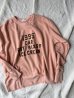 画像6: NATURAL LAUNDRY コットンリネン裏毛 キャロットプリントプルオーバー (6)