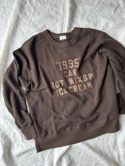 画像7: NATURAL LAUNDRY コットンリネン裏毛 キャロットプリントプルオーバー