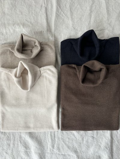 画像16: 【新色入荷】nouvelles du paradis ムーコットン タートルニット