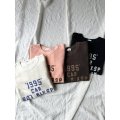 NATURAL LAUNDRY コットンリネン裏毛 キャロットプリントプルオーバー