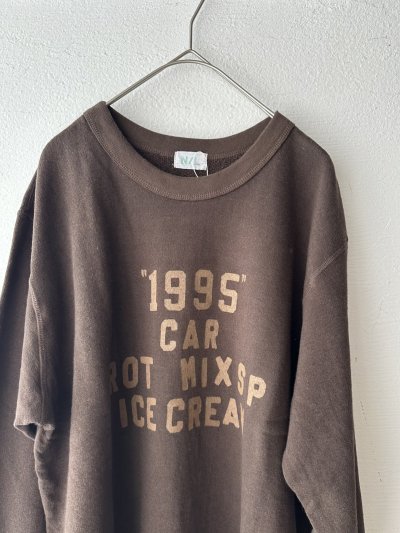 画像10: NATURAL LAUNDRY コットンリネン裏毛 キャロットプリントプルオーバー