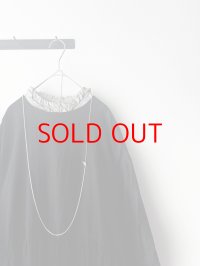 Luminaes_accessory 極細チェーンのロングネックレス
